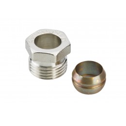 DANFOSS (RIDAN) Компрессионные фитинги Ду 14 R 1/2" - 013G4114