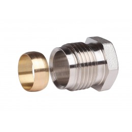 DANFOSS (RIDAN) Упл. фитинги д/мед. тр. Ду 15 G1/2'' нар - 013G4115