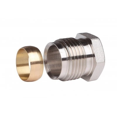 DANFOSS (RIDAN) Упл. фитинги д/мед. тр. Ду 15 G1/2'' нар - 013G4115