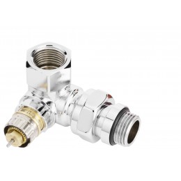 DANFOSS (RIDAN) Клапан термостатический RA N углов хром Внимание! Клапан может использоваться только с термоголовкой типа RA. - 013G4239