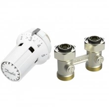 DANFOSS (RIDAN) RLV-KB 20 + RTRW-K, 3/4 Прямой(пр. класс 0303910569) - 013G7233