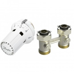 DANFOSS (RIDAN) RLV-KB 20 + RTRW-K, 3/4 Прямой(пр. класс 0303910569) - 013G7233