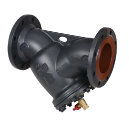 DANFOSS (RIDAN) Фильтр сетчатый FVF Ду25 со сливным краном, чугун, фланцевый, Ру16 - 065B7728