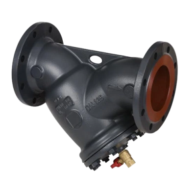 DANFOSS (RIDAN) Фильтр сетчатый FVF Ду25 со сливным краном, чугун, фланцевый, Ру16 - 065B7728