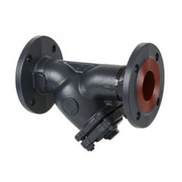 DANFOSS (RIDAN) Фильтр сетчатый FVF Ду50 с пробкой, чугун, фланцевый, Ру16 - 065B7745