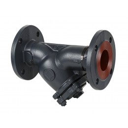 DANFOSS (RIDAN) Фильтр сетчатый FVF Ду65 с пробкой, чугун, фланцевый, Ру16 - 065B7746
