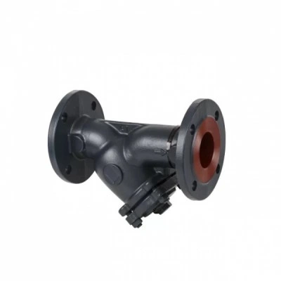 DANFOSS (RIDAN) Фильтр сетчатый FVF Ду80 с пробкой, чугун, фланцевый, Ру16 - 065B7747 DANFOSS (RIDAN) Фильтр сетчатый FVF Ду80 с пробкой, чугун, фланцевый, Ру16 - 065B7747