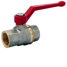 DANFOSS (RIDAN) Латунный шаровой кран Danfoss с внутренней резьбой UNI ISO 7/1 Ду 32 мм, PN 40 бар - 065B8210