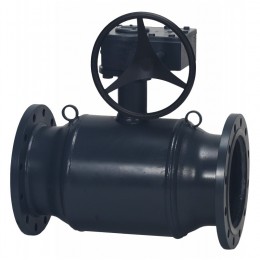 DANFOSS (RIDAN) JIP FF Кран шаровой полнопроходной Ду350 Ру25 червячный редуктор, корпус - сталь P235GH - 065N1373