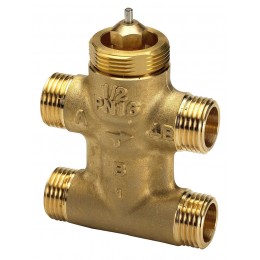 DANFOSS (RIDAN) Клапан регулирующий, трехходовой с байпасом VZL 4 Ру 16 Ду 15 Kv 0,63 T=1200C - 065Z2092