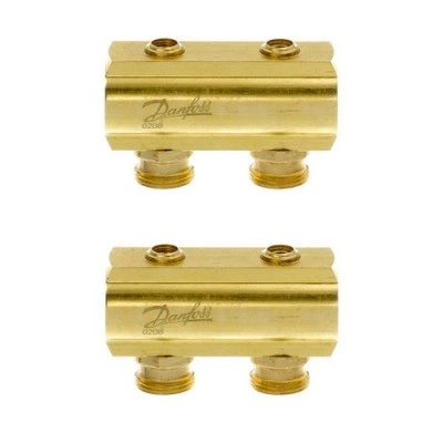 DANFOSS (RIDAN) FHF Коллектор с запорн. вентилем 6+6 - 088U0546 DANFOSS (RIDAN) FHF Коллектор с запорн. вентилем 6+6 - 088U0546