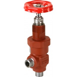 DANFOSS (RIDAN) SVA-S   6 D ANG H-WHEEL Запорный клапан - 148B5000