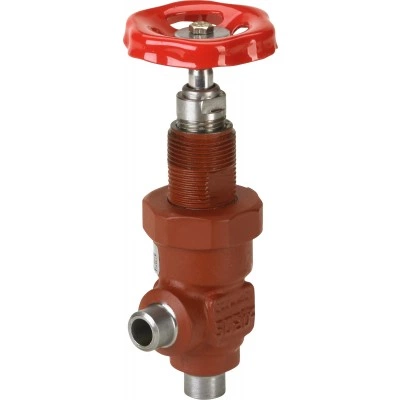 DANFOSS (RIDAN) SVA-S  10 D ANG H-WHEEL Запорный клапан - 148B5100