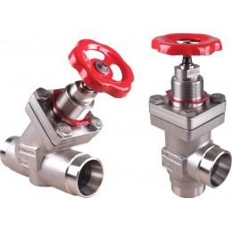 DANFOSS (RIDAN) SVA-S SS  15 D ANG H-WHEEL Запорный клап - 148B5289