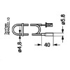 DANFOSS (RIDAN) AKS12 Датчик темературы , 8500 мм, AMP - 084N0041 (ДАНФОСС)