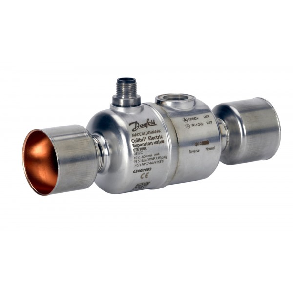 DANFOSS (RIDAN) ETS 100C Клапан Эл. регулирующий 28x35 - 034G7801 (ДАНФОСС)