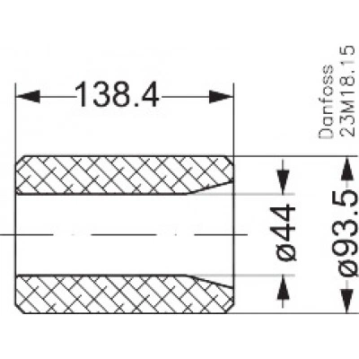 DANFOSS (RIDAN) 48-DA Вставка фильтра DCR - сердечник - 023U5381 DANFOSS (RIDAN) 48-DA Вставка фильтра DCR - сердечник - 023U5381