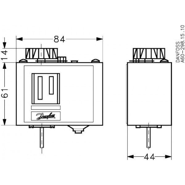 DANFOSS (RIDAN) KP69 THERMOSTAT - 060L111266 (ДАНФОСС)