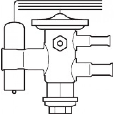 DANFOSS (RIDAN) TUAE Клапан терм R134a/R513A 10x12 мм - 068U2203 DANFOSS (RIDAN) TUAE Клапан терм R134a/R513A 10x12 мм - 068U2203