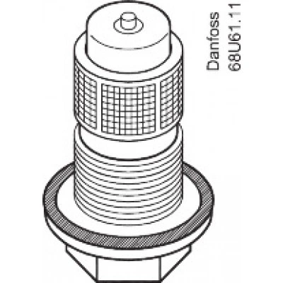 DANFOSS (RIDAN) TUA Клапан терм R134a/R513A 3/8"x1/2" - 068U2205 DANFOSS (RIDAN) TUA Клапан терм R134a/R513A 3/8"x1/2" - 068U2205