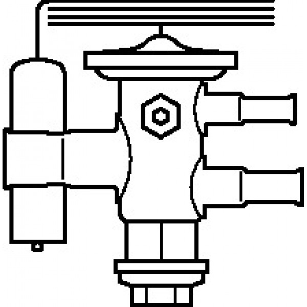 DANFOSS (RIDAN) TUAE Клапан терм R404A/R507A 10x12 мм - 068U2283 (ДАНФОСС)