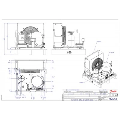 DANFOSS (RIDAN) OP-LCQN048NTA02E Агрегат компр.-конд. - 114X5758 DANFOSS (RIDAN) OP-LCQN048NTA02E Агрегат компр.-конд. - 114X5758