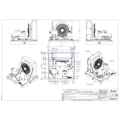 DANFOSS (RIDAN) OP-MCRN054MTA02E Агрегат компр.-конд. - 114X5729 DANFOSS (RIDAN) OP-MCRN054MTA02E Агрегат компр.-конд. - 114X5729