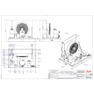 DANFOSS (RIDAN) OP-MCRN068MTA02E Агрегат компр.-конд. - 114X5735 DANFOSS (RIDAN) OP-MCRN068MTA02E Агрегат компр.-конд. - 114X5735