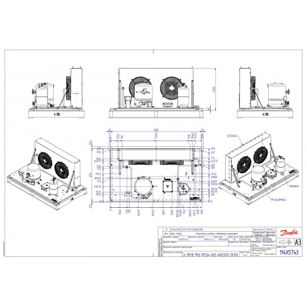 DANFOSS (RIDAN) OP-MGRN108MTA02E Агрегат компр.-конд. - 114X5743 (ДАНФОСС)
