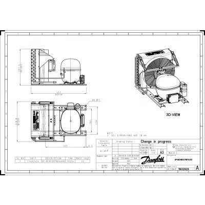 DANFOSS (RIDAN) OP-MCHC007NFA00G Агрегат компр.-конд. - 114X2424 DANFOSS (RIDAN) OP-MCHC007NFA00G Агрегат компр.-конд. - 114X2424
