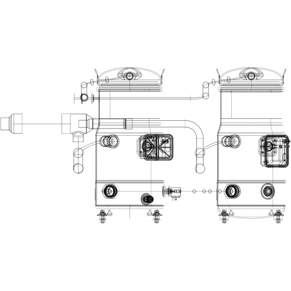 DANFOSS (RIDAN) SH161A4ALC Компрессор спиральный(пр. класс 1770947258) - 120H0023 (ДАНФОСС)