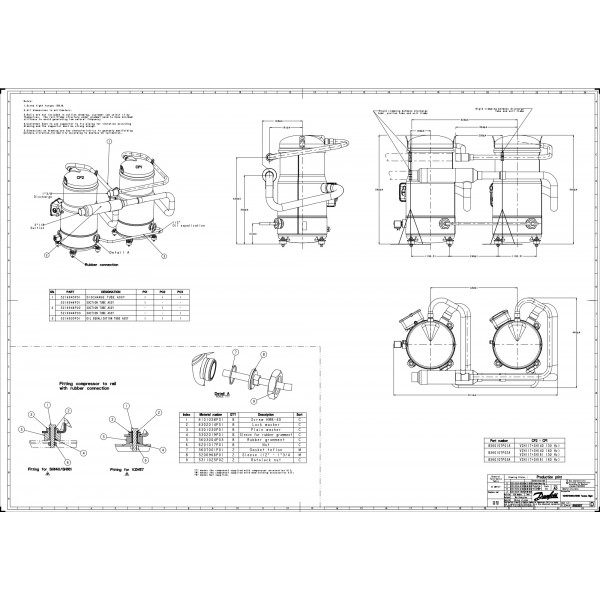 DANFOSS (RIDAN) SH161A4ALC Компрессор спиральный(пр. класс 1770947258) - 120H0024 (ДАНФОСС)