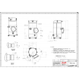 DANFOSS (RIDAN) SH184A4ALC Компрессор спиральный(пр. класс 1770947604) - 120H0362