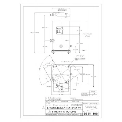 DANFOSS (RIDAN) SZ161-4VAM компрессор спиральный - SZ161-4VAM DANFOSS (RIDAN) SZ161-4VAM компрессор спиральный - SZ161-4VAM