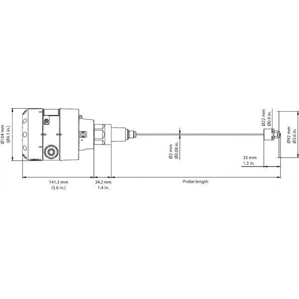 DANFOSS (RIDAN) AKS 4100-5000 Уровнемер - 084H4500 (ДАНФОСС)