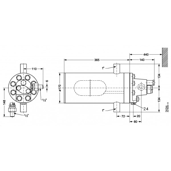 DANFOSS (RIDAN) SV 6 Клапан регулятор уровня - 027B2026 (ДАНФОСС)