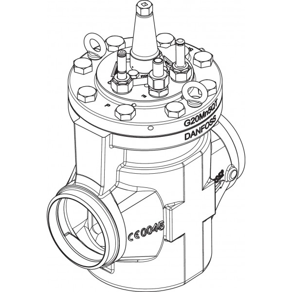 DANFOSS (RIDAN) ICLX 125 (D 125) Клапан соленоидный - 027H7157 (ДАНФОСС)