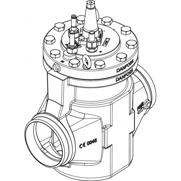 DANFOSS (RIDAN) ICLX 150 (D 150) Клапан соленоидный - 027H7167 (ДАНФОСС)