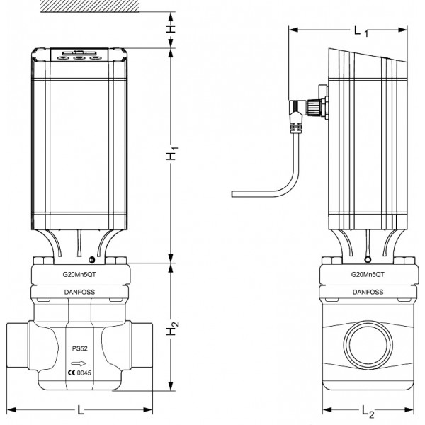DANFOSS (RIDAN) ICM  25-B (28 SD) Клапан универсальный - 027H2009 (ДАНФОСС)
