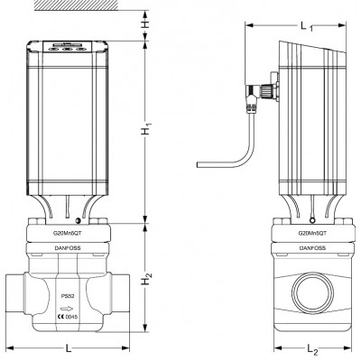 DANFOSS (RIDAN) ICM 32-B Клапан-регулятор универсальный - 027H3007 DANFOSS (RIDAN) ICM 32-B Клапан-регулятор универсальный - 027H3007