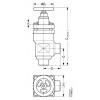 DANFOSS (RIDAN) SVA-L 40 D ANG H-WHEEL Запорный клапан - 148B5640 (ДАНФОСС)