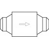 DANFOSS (RIDAN) CVH Штуцер(пр. класс 4000901190) - 027F1047 (ДАНФОСС)