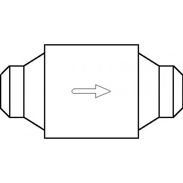 DANFOSS (RIDAN) CVH Штуцер(пр. класс 4000901190) - 027F1047 (ДАНФОСС)