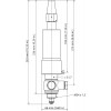 DANFOSS (RIDAN) Пилотн.клап.опорн.давл.CVC-L(-0,66-7бар) - 027B0940 (ДАНФОСС)