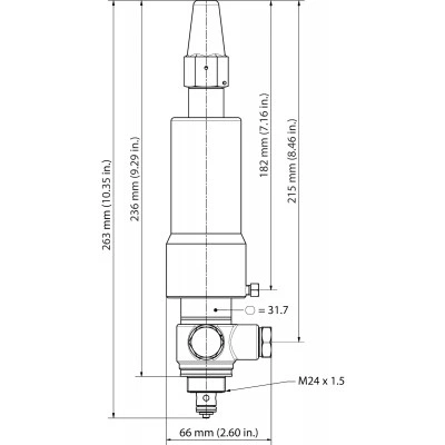 DANFOSS (RIDAN) Пилотн.клап.опорн.давл.CVC-L(-0,66-7бар) - 027B0940 DANFOSS (RIDAN) Пилотн.клап.опорн.давл.CVC-L(-0,66-7бар) - 027B0940