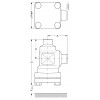 DANFOSS (RIDAN) Корпус для фильтра FIA 15 D ANG - 148B5242 (ДАНФОСС)