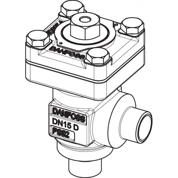 DANFOSS (RIDAN) Корпус для фильтра FIA 15 A ANG - 148B5244 (ДАНФОСС)
