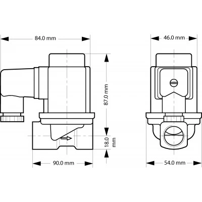 DANFOSS (RIDAN) EV251B Клапан электромагнитный - 032U538202 DANFOSS (RIDAN) EV251B Клапан электромагнитный - 032U538202