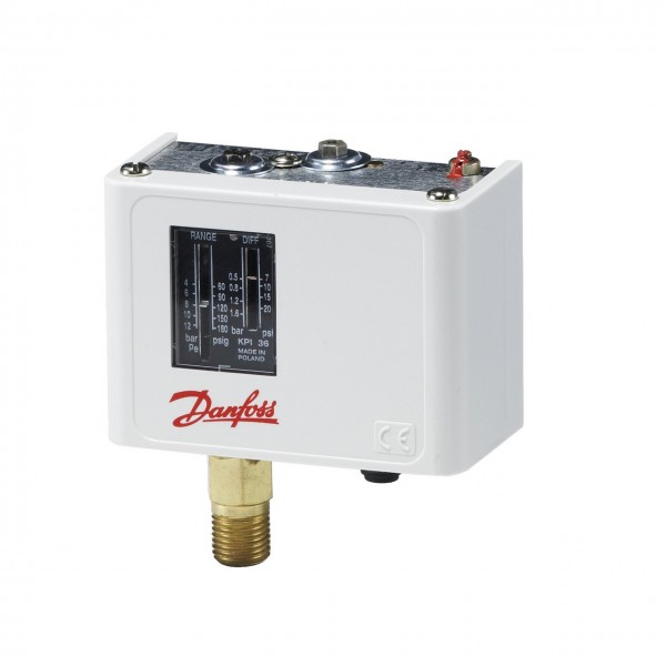 DANFOSS (RIDAN) Реле давления KPI 36, 4-12 бар, 0,5-1,6 бар, G? A - 060-118966 (ДАНФОСС)