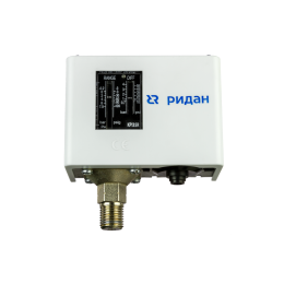 DANFOSS (RIDAN) Реле давления KPI 38R, диапазон настройки 8...32 бар, дифференциал 2…6 бар, штуцер G1/4А, автоматический сброс - 060-508166R